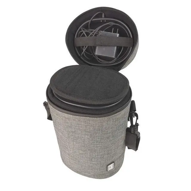 Alt view image 3 of 7 - Travel and Storage Carrying Case for Sonos Move/Sonos Move 2 Speaker(Both Compatible with Sonos Move/Move 2 and Charging Base,Sliver Grey)