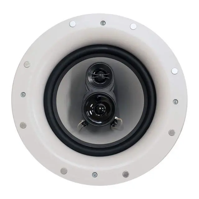 Alt view image 5 of 7 - Acoustic Audio CSic84 Frameless in Ceiling 8" Speaker 2 Pair Pack 3 Way Home Theater Speakers