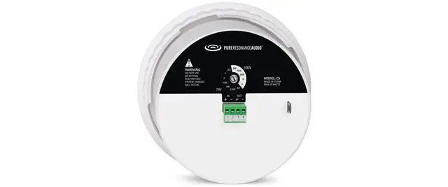 Alt view image 3 of 4 - C5-KIT 4" 70 Volt Ceiling Speaker with Tile Bridge