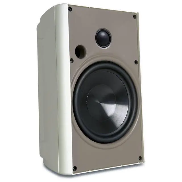 Alt view image 2 of 2 - AUDIO SYSTEMS AW400WHT 4" 2-Way Indoor/Outdoor Speakers (White)