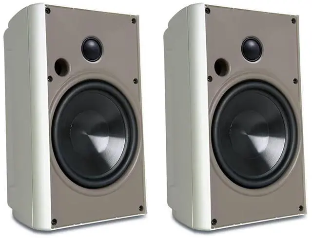 Main image of AUDIO SYSTEMS AW400WHT 4" 2-Way Indoor/Outdoor Speakers (White)