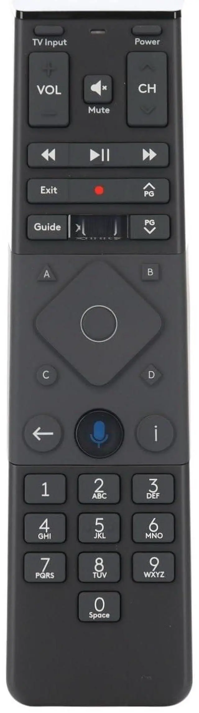 Main image of XR15v2 with Backlight and Voice Smart Streaming Remote | Control - Supplied with Xfinity X1 / Xi6 / Xi5 / XG2 Cable Boxes - XR15v2-RQ - XR15v2 - XR15v2-UQ - XR15 - Automatic Pairing