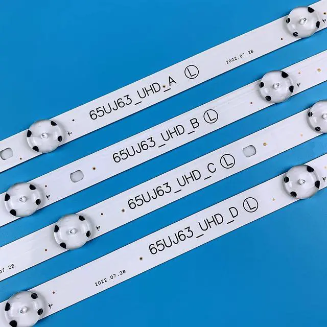 Alt view image 2 of 6 - 12 Pieces Led Backlight Strips for LG 65 TV 65UJ63 65UJ6300-UA 65UJ6200-UA 65UJ5500 65UJ6320 Innotek 17Y 65inch_A SSC 65UJ63_UHD_A B C D
