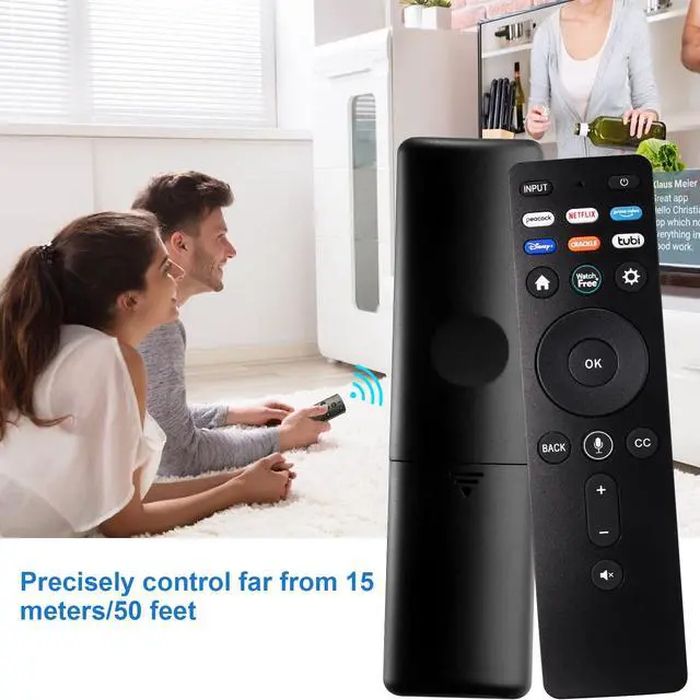 Alt view image 3 of 7 - XRT260 Voice Remote Control fit for Vizio V-Series and M-Series 4K HDR Smart TV