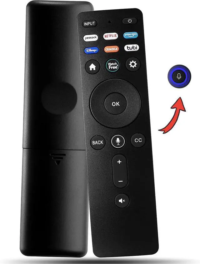 Alt view image 5 of 7 - XRT260 Voice Remote Control fit for Vizio V-Series and M-Series 4K HDR Smart TV