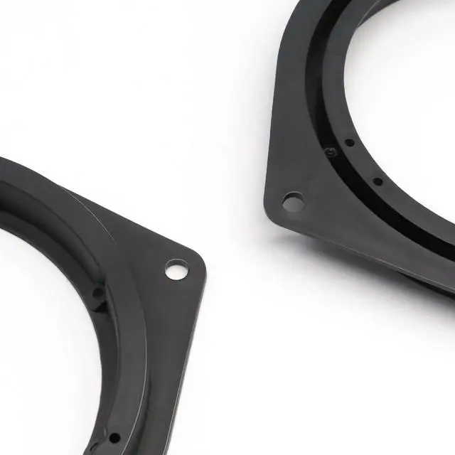 Alt view image 5 of 7 - 6.5" Aftermarket Plastic Black Speaker Adapter. Fitted for Toyo ta Avalon, Corolla, Highlander, Prius, RAV, Solara, Tacoma, Venza, Yaris, Crown, Reiz, BYD F3