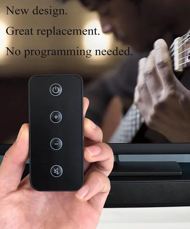Alt view image 3 of 7 - Replacement Remote Control for Bose Cinemate Series II IIGS 1SR 10 15; Bose Solo 5 10 15 Soundbar Speaker Cinemate GS II