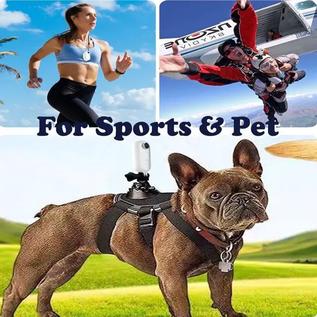 Alt view image 4 of 7 - 4K Mini Action Camera, Included 64GB, Wearable Camera with 360°Rotatable Clip & Magnetic Clip, 120 Minutes for Recording, for Lecture, Traveling, Pet Walking and Outdoors Activities JS-10B