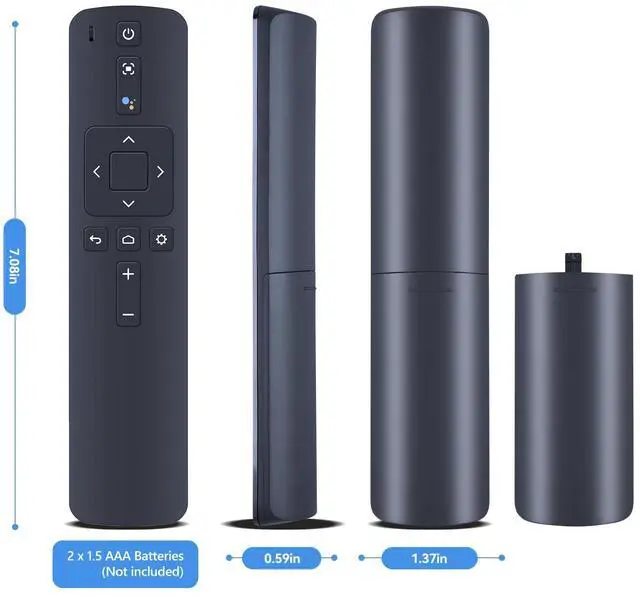 Alt view image 6 of 6 - R-C-AI1-D0413 Voice Replacement Remote Control for Nebula Capsule 3 Laser Projector D2426, for Nebula Mars 3 Projector D2333