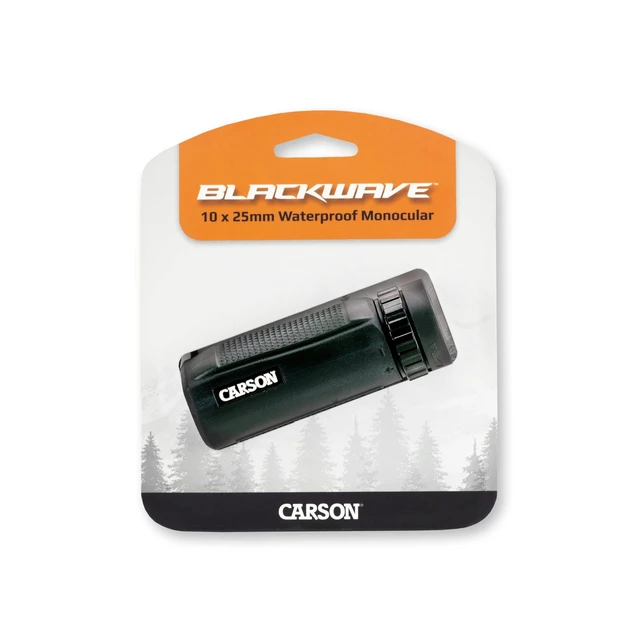 Alt view image 7 of 7 - BlackWave 10x25mm Waterproof Monocular, Black (WM-025)
