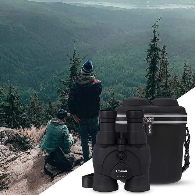 Alt view image 4 of 7 - Hard Protective Travel Case for Canon 12x36 Image Stabilization III Binoculars
