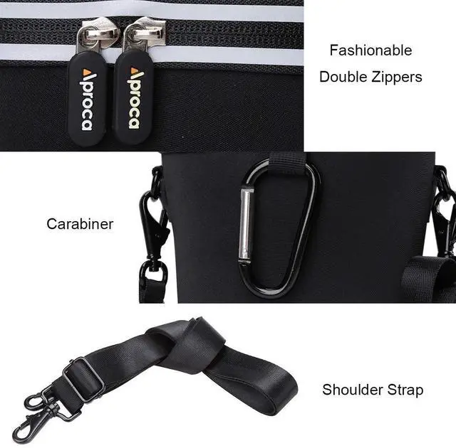 Alt view image 6 of 7 - Hard Protective Travel Case for Canon 12x36 Image Stabilization III Binoculars