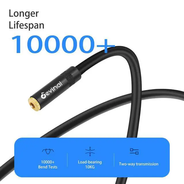 Alt view image 7 of 7 - RCA to 1/8 Female Y Cable, Female 3.5mm to Dual RCA/Phono Male Stereo Splitter Cord, Mini Jack to 2 RCA Male Audio Breakout Adapter 12 inch 30cm