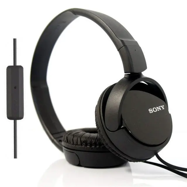 Alt view image 3 of 3 - Over Ear Best Stereo Portable Headphones Headset for Apple iPhone iPod/Samsung Galaxy / mp3 Player / 3.5mm Jack Plug Cell Phone with Mic (black)