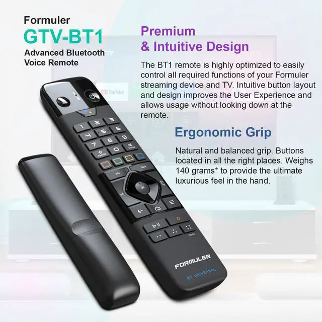 Alt view image 4 of 5 - BT1 Remote Control for z7+, z8, z8 Pro, z10, z10 Se, Z11 Pro, z Plus Neo, z Alpha, cc Model + Bonus Silicone Case