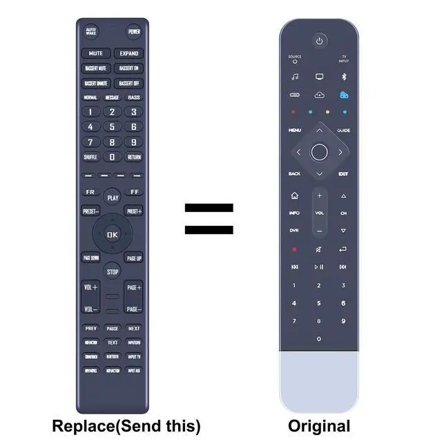Alt view image 2 of 5 - Replacement for Bose 700 Soundbar Home Theater Remote Control