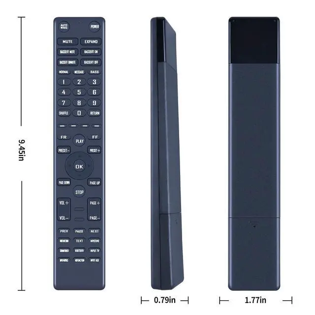 Alt view image 5 of 5 - Replacement for Bose 700 Soundbar Home Theater Remote Control