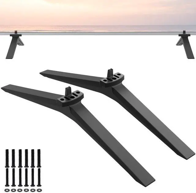 Main image of TV Base Stand for LG TV Legs, Only for 70UP8070 70UQ7070 70UQ7590 75UP8070 75UQ7590 86UQ7590 86UQ8000 70UQ8000 75UQ8000 75NANO90UNA 82UP8770 86UP8770 86UQ7070 86NANO90UNA MAM660025 with Screws, Black