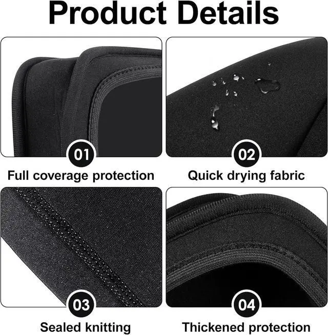 Alt view image 5 of 6 - Helix 9 Cover, Compatible with Humminbird Helix 9&Lowrance Eagle Eye 9, Waterproof Fish Finder Cover