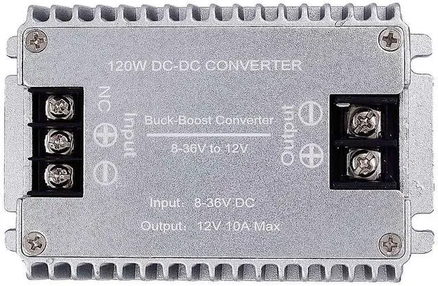 Main image of DC to DC High Efficiency Voltage Converter 8-36V to 12V 10A 120W Buck-Boost Converter DIY Power Supply Step-Down/Up Transformer