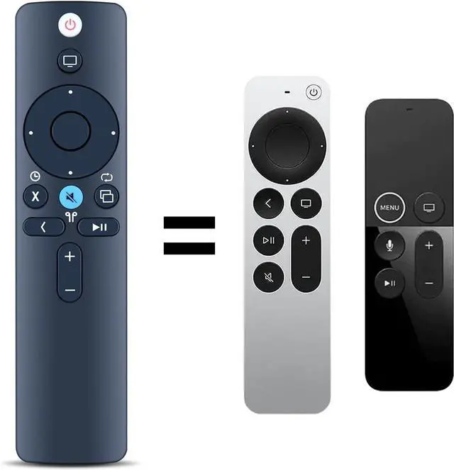 Main image of Replacement Remote Control for Apple TV 4K / HD Players A1294 A1218/MA711 A1378/MC572 A1427/MD199 A1625/MGY52/MLNC2 A1842/MQD22/MP7P2