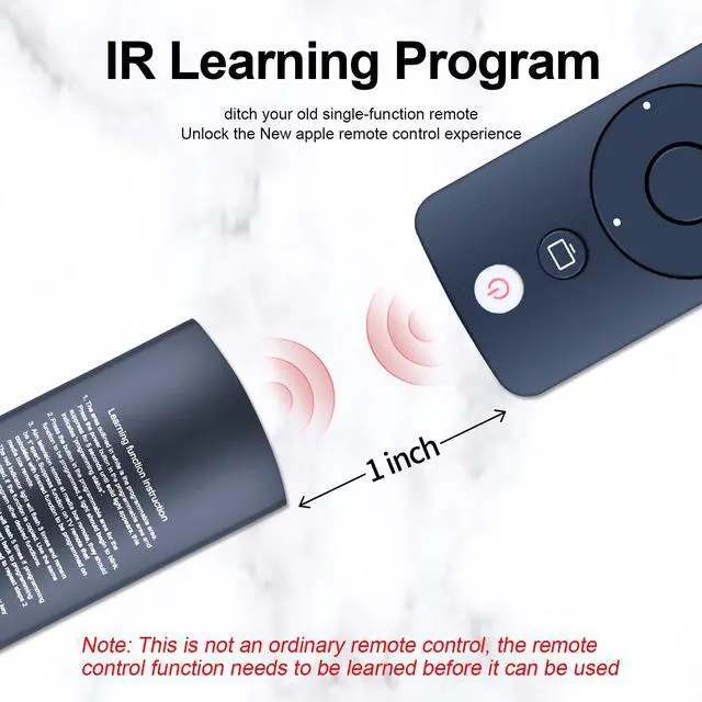 Alt view image 6 of 7 - Replacement Remote Control for Apple TV 4K / HD Players A1294 A1218/MA711 A1378/MC572 A1427/MD199 A1625/MGY52/MLNC2 A1842/MQD22/MP7P2