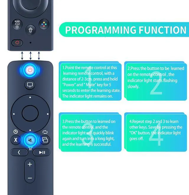 Alt view image 5 of 7 - Replacement Remote Control for Apple TV 4K / HD Players A1294 A1218/MA711 A1378/MC572 A1427/MD199 A1625/MGY52/MLNC2 A1842/MQD22/MP7P2