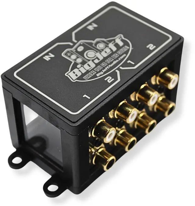 Main image of Big Jeff Audio 2-to-4 Pair Cockbox RCA Splitter Distribution Block