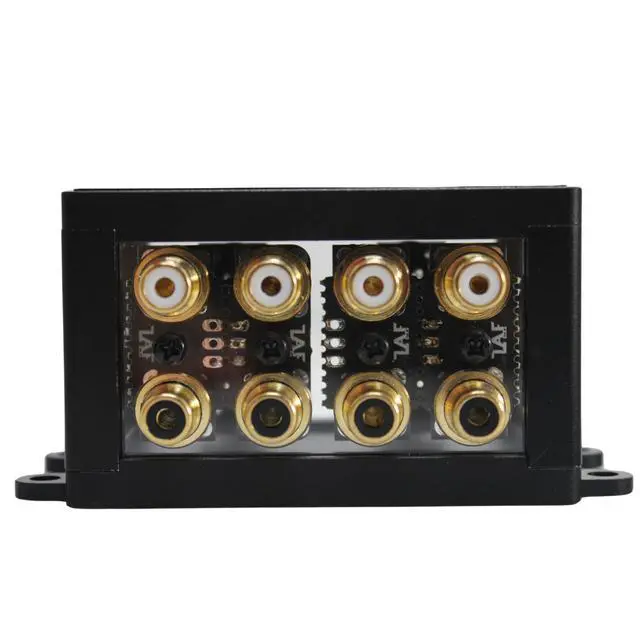Alt view image 5 of 6 - Big Jeff Audio 2-to-4 Pair Cockbox RCA Splitter Distribution Block
