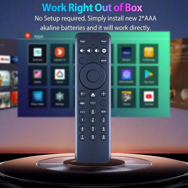 Alt view image 4 of 7 - Replacement Remote for Pioneer Xumo TV, Stream Box Remote Control for CP-RC1NA-23 PN43-751-24U PN50-751-24U PN55-751-24U PN65-751-24U - No Voice