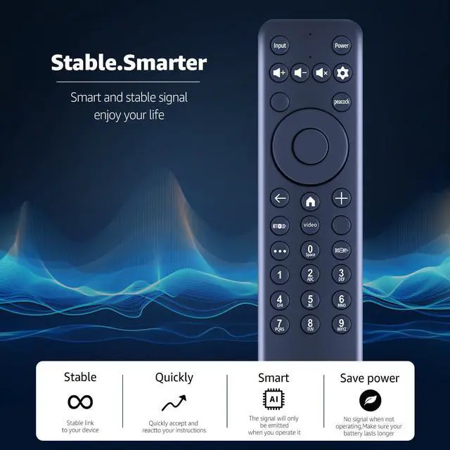 Alt view image 6 of 7 - Replacement Remote for Pioneer Xumo TV, Stream Box Remote Control for CP-RC1NA-23 PN43-751-24U PN50-751-24U PN55-751-24U PN65-751-24U - No Voice