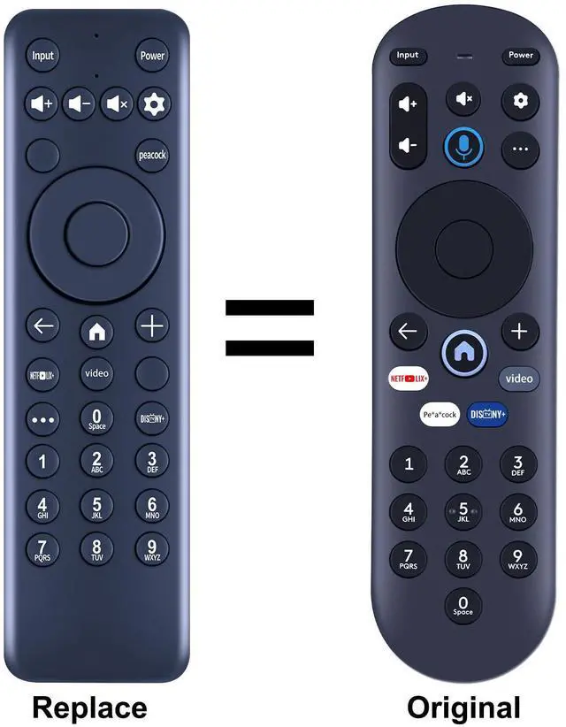 Alt view image 2 of 7 - Replacement Remote for Pioneer Xumo TV, Stream Box Remote Control for CP-RC1NA-23 PN43-751-24U PN50-751-24U PN55-751-24U PN65-751-24U - No Voice