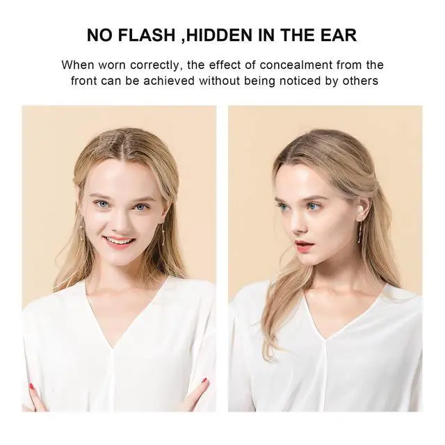 Alt view image 4 of 6 - Nude Invisible Hidden Smallest Earbuds Small Wireless Bluetooth Mini Micro Tiny Ear Buds Sleep Earbuds for Work Sleepping Buds Invisible Earphones