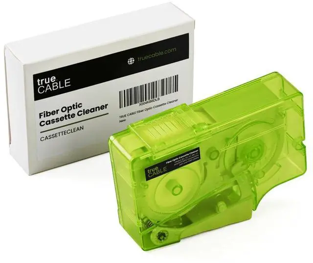 Main image of Fiber Optic Cleaning Cassette, 500+ Cleans, Anti-Static | For LC, SC, ST, FC, MTP/MPO non-pinned female connectors. Professional optical fiber cleaning tool
