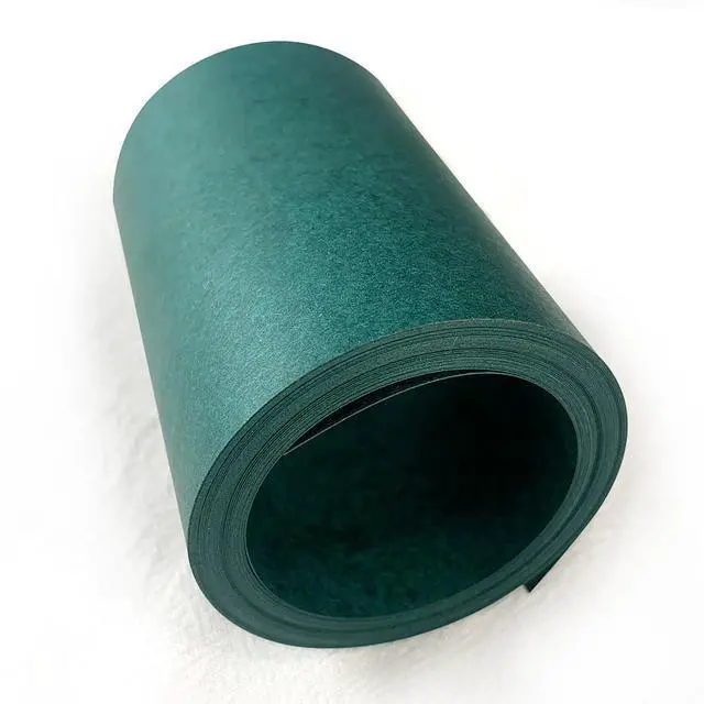 Alt view image 6 of 6 - Electrical Insulating Fish Paper 80mm(3.15in) Width, 5m(16.4Ft) Length | 0.2mm Thickness, Green Insulator Gasket for Electrical Protection, Wear & Tear Resistant