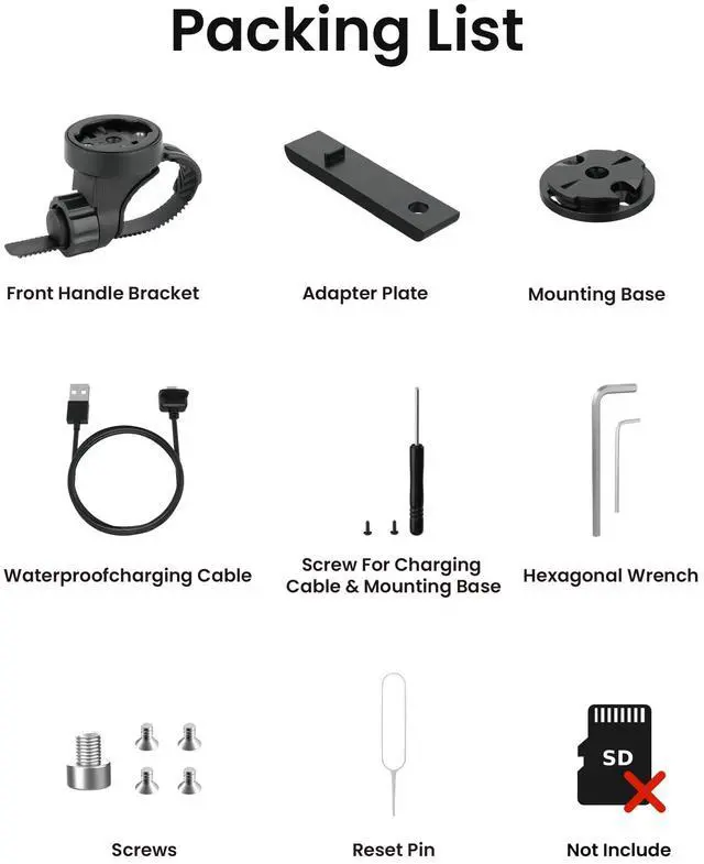 Alt view image 7 of 7 - AKY-710Lite Motorcycle Camera/Bike Camera 2K30FPS WiFi Action Camera with Ultra HD,IP66 Waterproof with Loop & Emergency Recording, Parking Monitor,Rechargeable,7.5 Hours Extended Battery