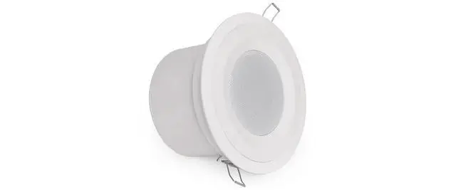 Alt view image 3 of 4 - C5 4" 70 Volt Ceiling Speaker with Drywall Mounting Ring