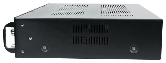 Alt view image 7 of 7 - RPA60BT V2 Home Theater Receiver with 4 HP4S-8 Swivel Speakers | 1000W Peak / 250W RMS, Bluetooth/USB/Optical/Coaxial, 2 Mic Inputs with Echo, FM Radio, Preset EQ, Outdoor/Indoor, 5-Items