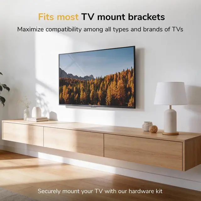 Alt view image 7 of 7 - Universal TV Mounting Hardware Kit - VESA Wall Mount Screws, Washers & Spacers (M4, M5, M6, M8) for TVs and Monitors - Fits 19" to 85" Screens, Compatible with Major TV Brands