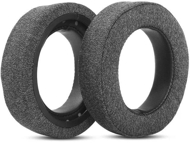 Main image of HS70 Earpads Upgrade Thicker Fabric for Corsair HS70 Pro HS60 HS50 Headsets | Replacement Ear Pads Cushions High Density Noise Isolation Foam - Gray
