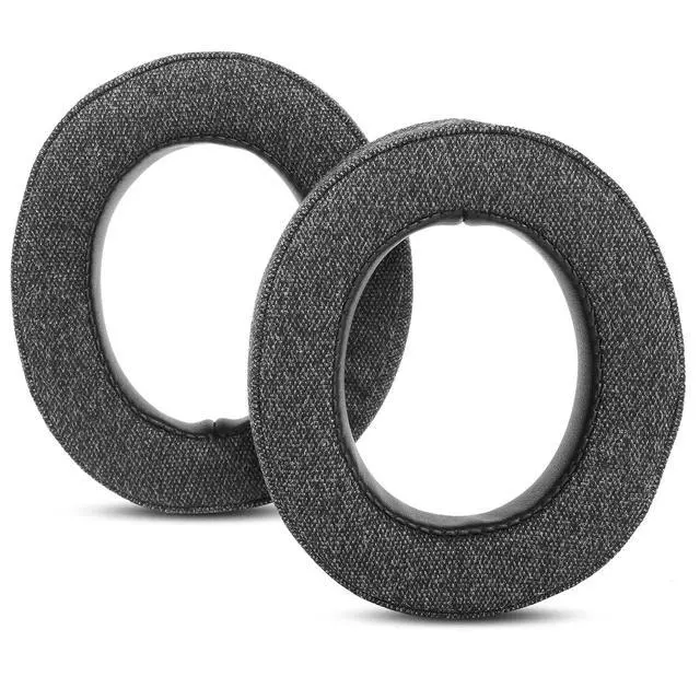 Alt view image 4 of 6 - HS70 Earpads Upgrade Thicker Fabric for Corsair HS70 Pro HS60 HS50 Headsets | Replacement Ear Pads Cushions High Density Noise Isolation Foam - Gray