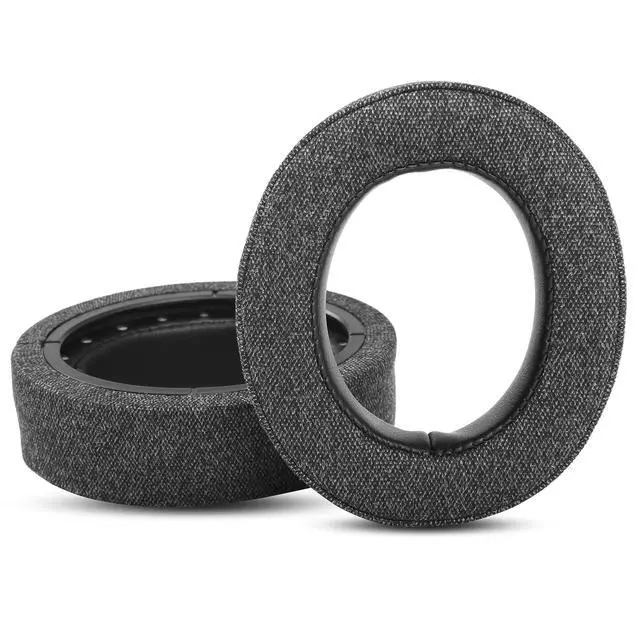 Alt view image 5 of 6 - HS70 Earpads Upgrade Thicker Fabric for Corsair HS70 Pro HS60 HS50 Headsets | Replacement Ear Pads Cushions High Density Noise Isolation Foam - Gray