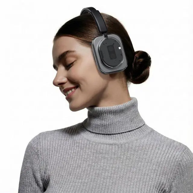 Alt view image 7 of 7 - Shell Case Cover for Nothing Headphone (1) Headphone (Clear) | Clear TPU Protective Cover Compatible with Nothing Headphone (1),Ultra-Thin Drop-Proof Shockproof EarCup Case Cover