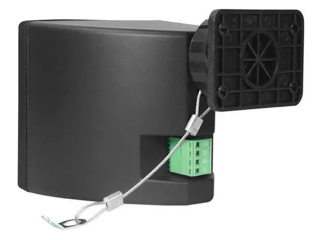 Alt view image 6 of 7 - Cube 70V Black 3.5" Commercial Restaurant Wall Speakers, 4-Pack | 2-Way, 1.5W/3W/6W Selectable Taps, Euro-Block Terminals, 0.5" PEI Tweeter, ABS Cabinet, 360° Rotation, with Mounting Brackets