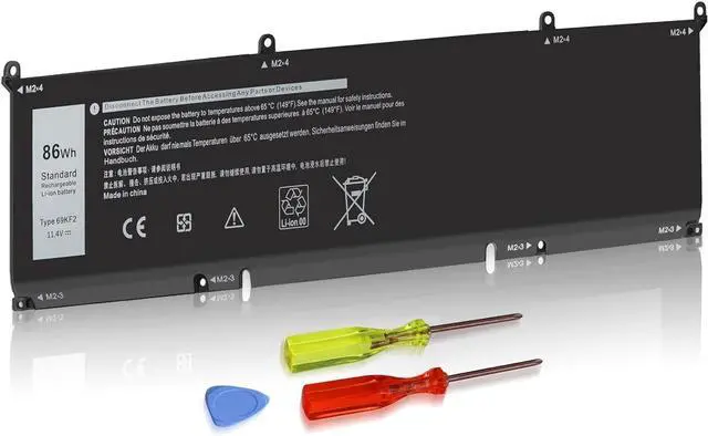 Main image of 15 9500 69KF2 86Wh Battery for Dell Alienware M16 R3 M17 R3 P87F P91F P45E | for XPS 15 9500 9510 9520 for Dell inspiron 16 Plus 7610 7620 for Precision 5550 5560 5570 G7 15 7500 70N2F M59JH