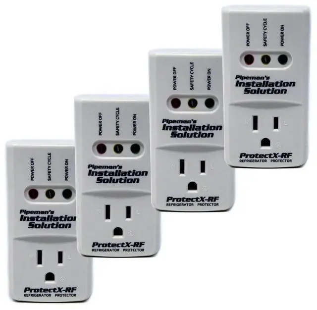 Main image of 4 Pack Voltage Protector Brownout Surge Refrigerator 1875 Watts Appliance NEW