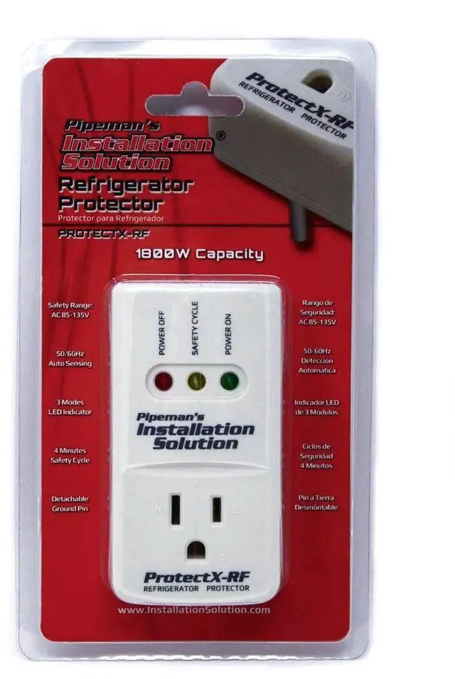 Alt view image 5 of 7 - 4 Pack Voltage Protector Brownout Surge Refrigerator 1875 Watts Appliance NEW