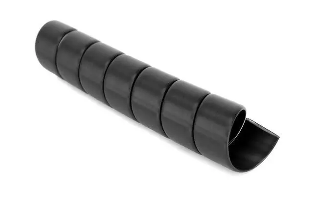 Alt view image 5 of 6 - Caplugs SPPC Series Safeplast Pre-Cut Spiral Wrap, Hose & Cable Protector, Black HD-PE, 0.50" OD x 25' Pre-Cut Length, Hydraulic & Pneumatic Hoses (12PC25bk)