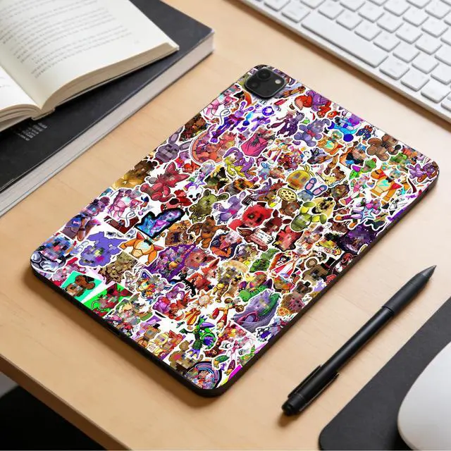 Alt view image 4 of 7 - Horror Thrilling Stickers (200 Pcs) | Cartoon Gaming PVC Sticker, Gifts for Laptop Water Bottle Skateboard Party Supplies Decorations Teens