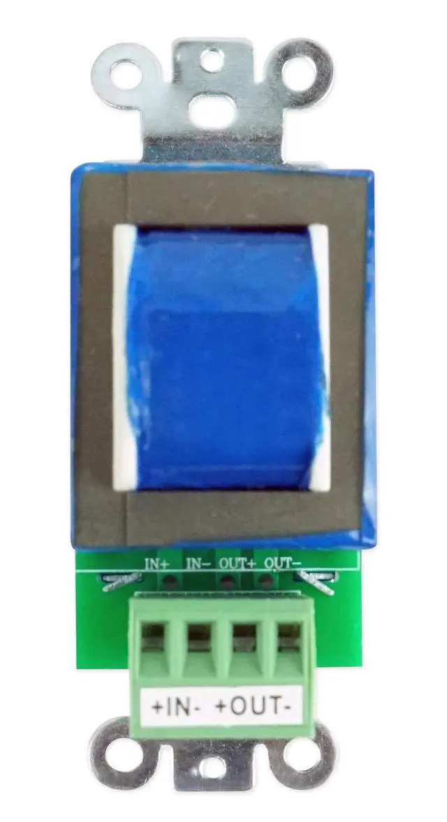 Alt view image 4 of 7 - VOL70100 70V/100V Wall Volume Control Zone Controller, 6-Pack | 100W, Zone Control, 1-Gang Box, 11-Step Attenuator with Off, Detachable Euro-Block Terminals, 30dB Attenuation, Black